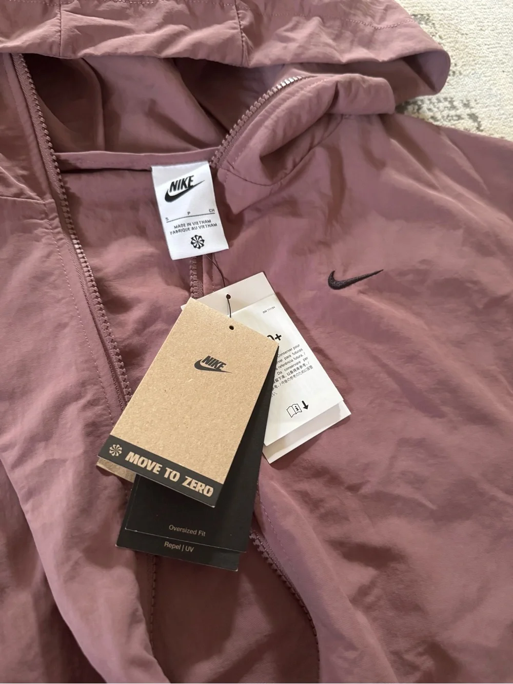 Nike Women’s Mauve Utility Windbreaker Jacket